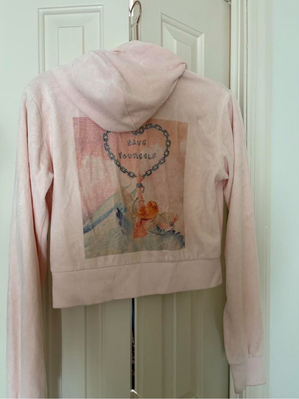 Boys Lie Pink Zip up Sweater